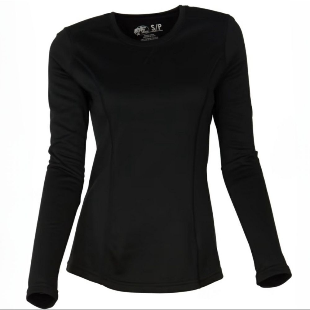 Bass Pro Shops Girls Thermal Fleece Long-Sleeve Crewneck Pullover Top